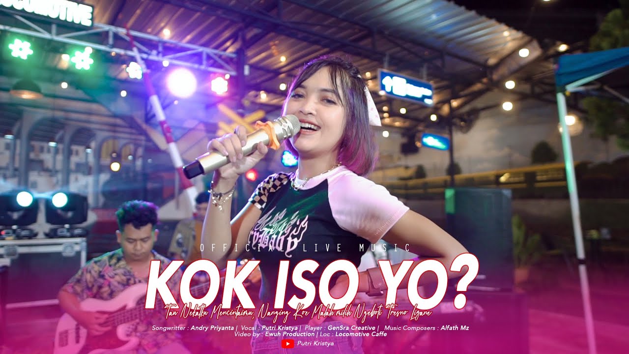 KOK ISO YO? - Putri Kristya (Official Music Live) | Tibo Wayah Mongso Udan Teko