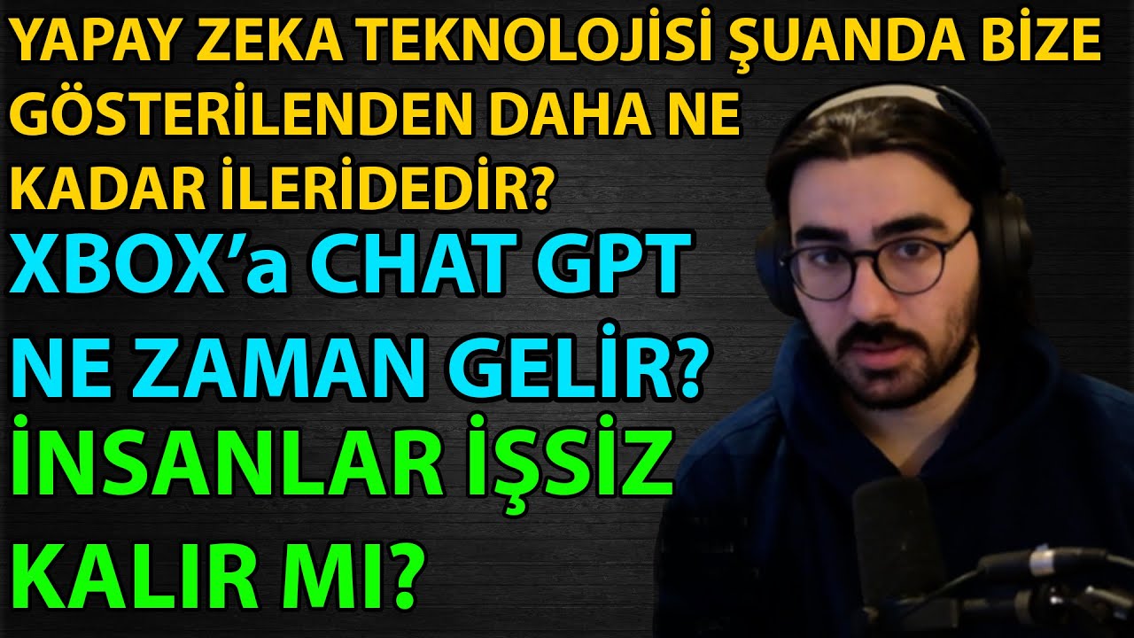 Şirketlerin Yapay Zekaya Yatırımları Üzerine Sohbet (Chat GPT 3 ve 4, Facebook, Google) | Videoyun