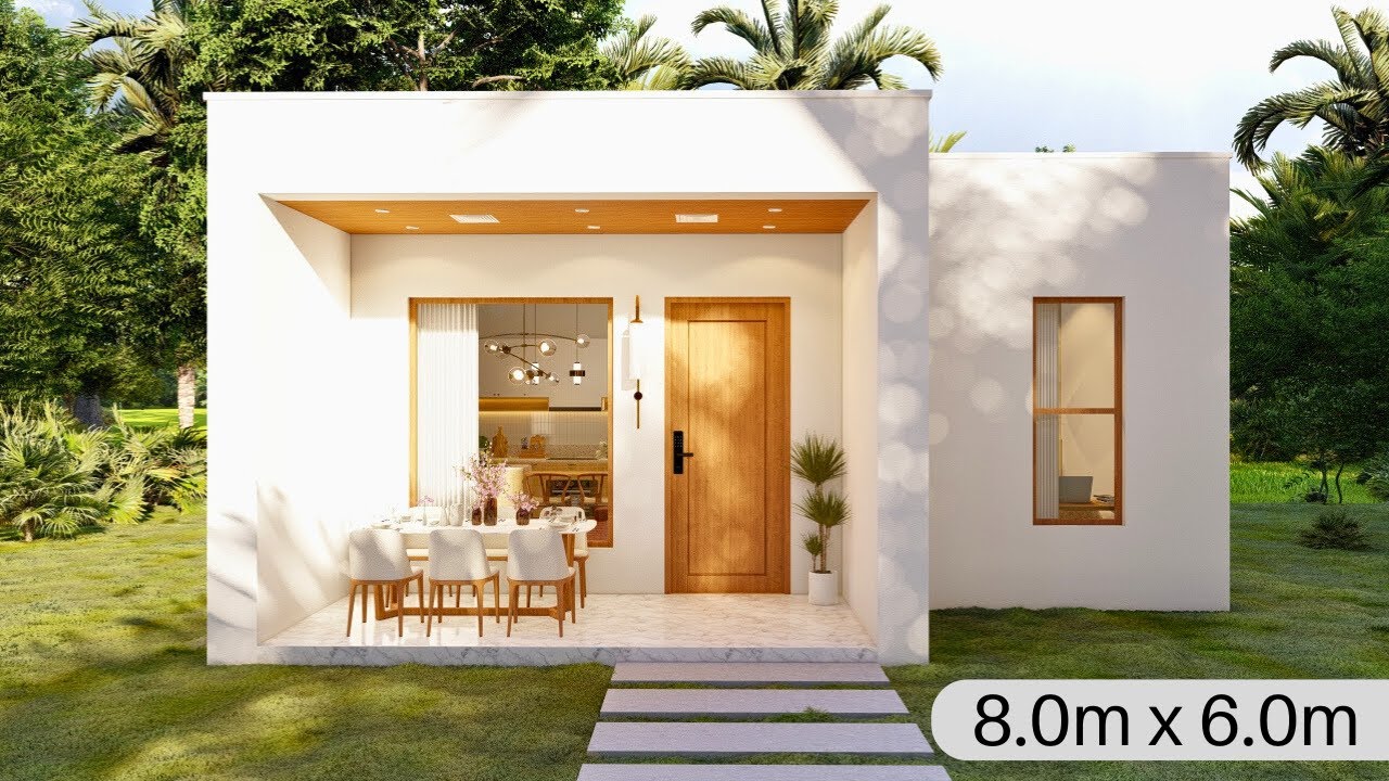 Beautifully Modern and Cozy Living in a Compact 8 x 6m Tiny Home