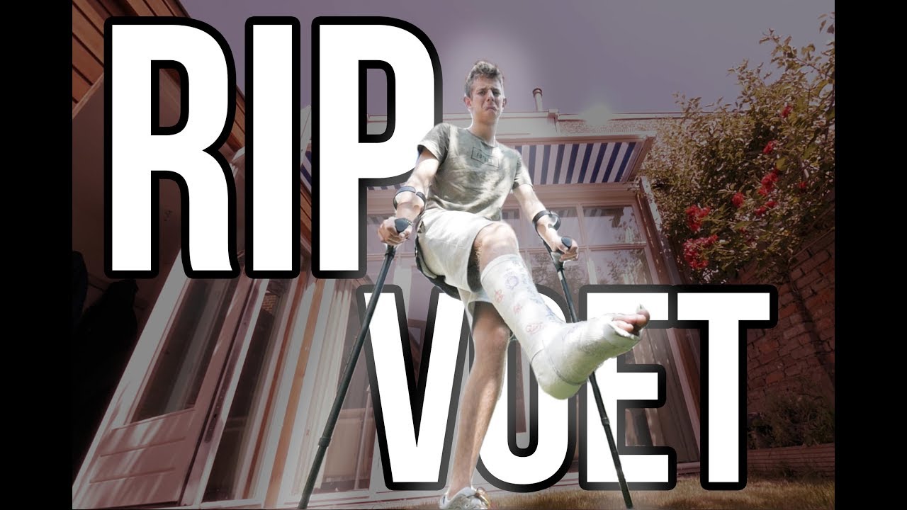 IK HEB EEN GEBROKEN VOET! ( op 2 plekken) | Boazvb