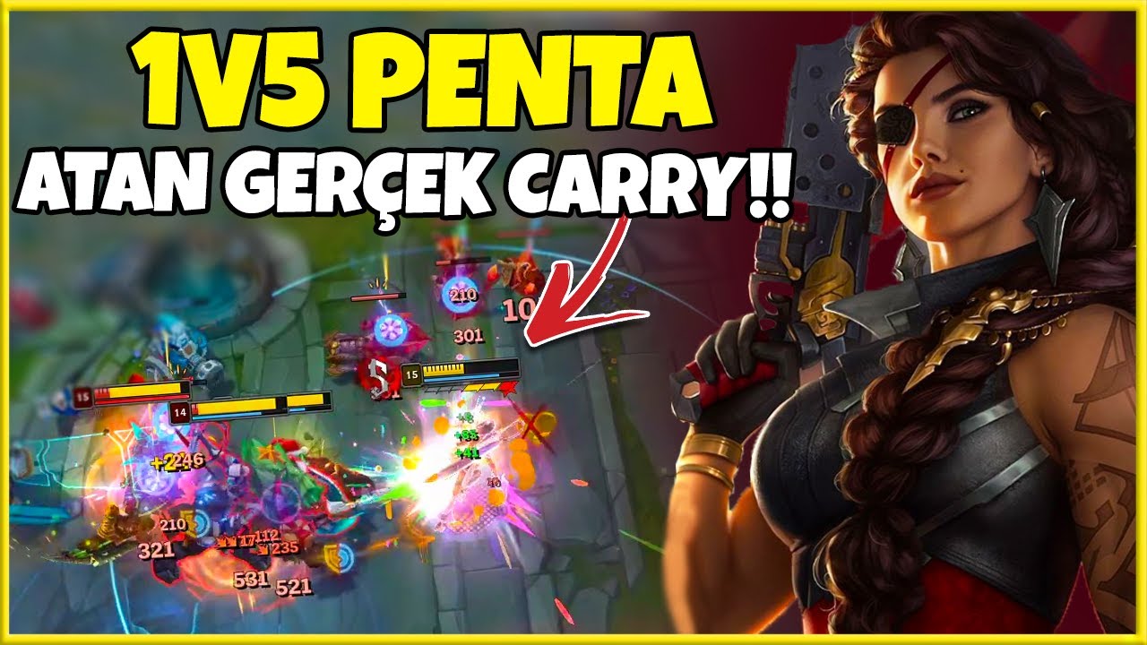 ADC Main Olsam Oynayacağım Tek Hero!! | Penta Makinesi SAMİRA! | Valiant - Samira