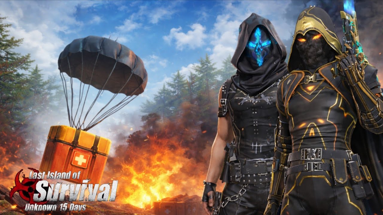 A TRADE VIROU E FOMOS DISPUTAR O DROP EM DUO LAST ISLAND OF SURVIVAL 