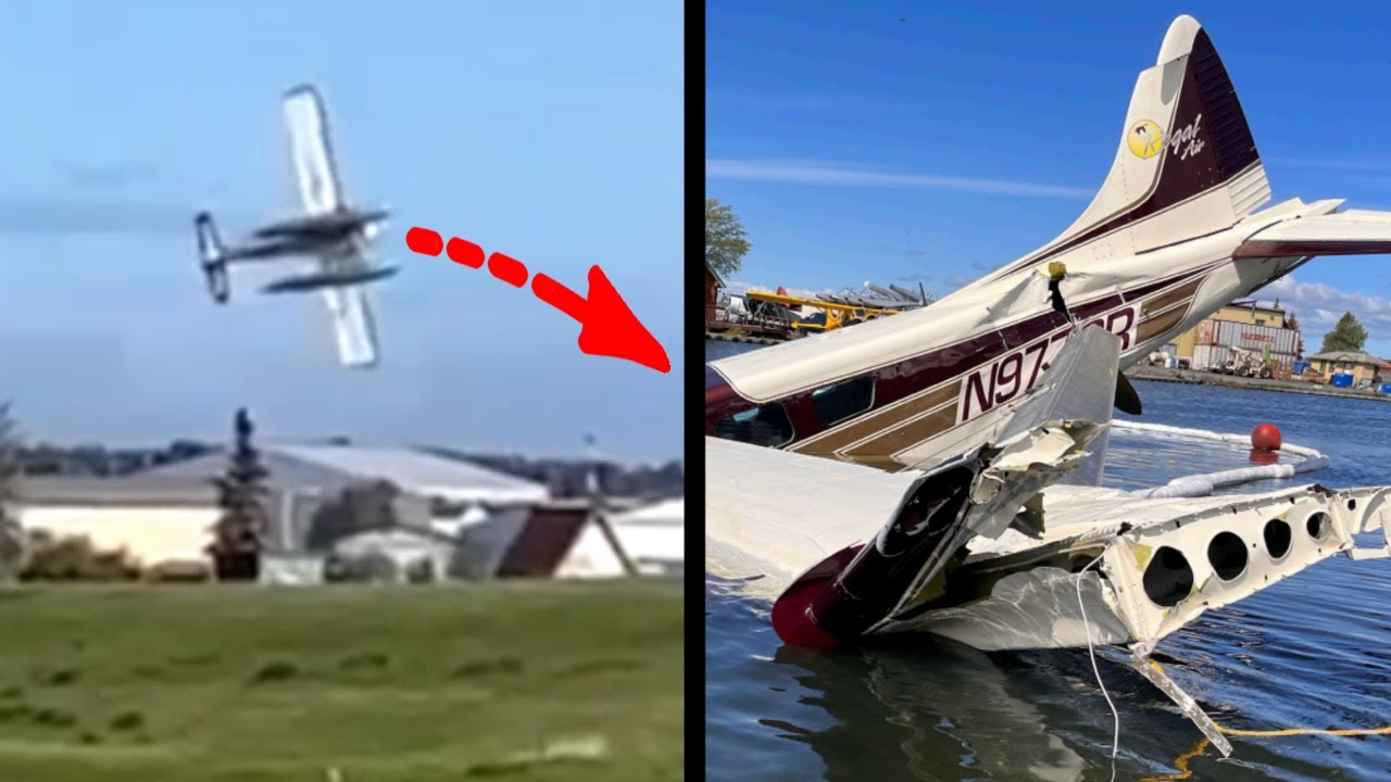 Bystanders Shocked Watching Plane Stall!
