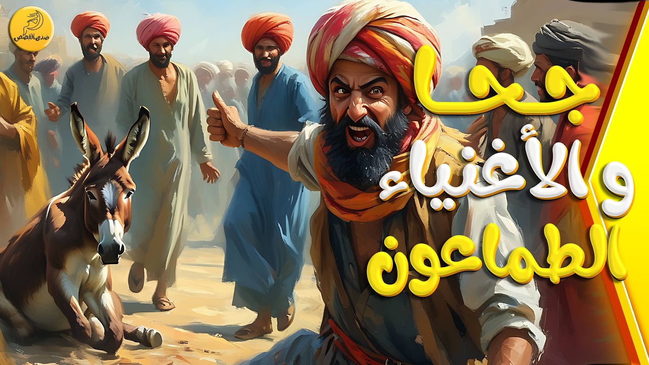 جحا والأغنياء الطماعون - كيف باع جحا جرة فارغة بثروة - أذكى خدعة في التاريخ