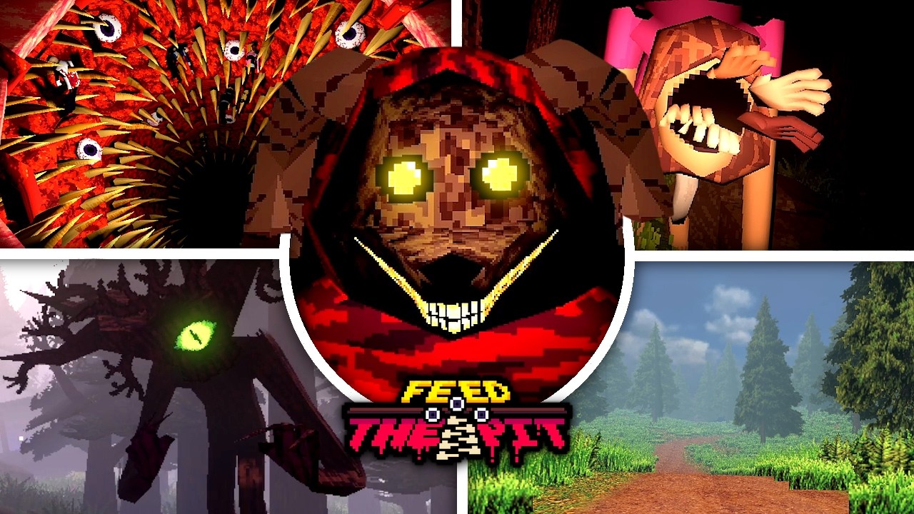 Feed The Pit: ACT 1 - Full GAME Walkthrough & Ending (Showcase)