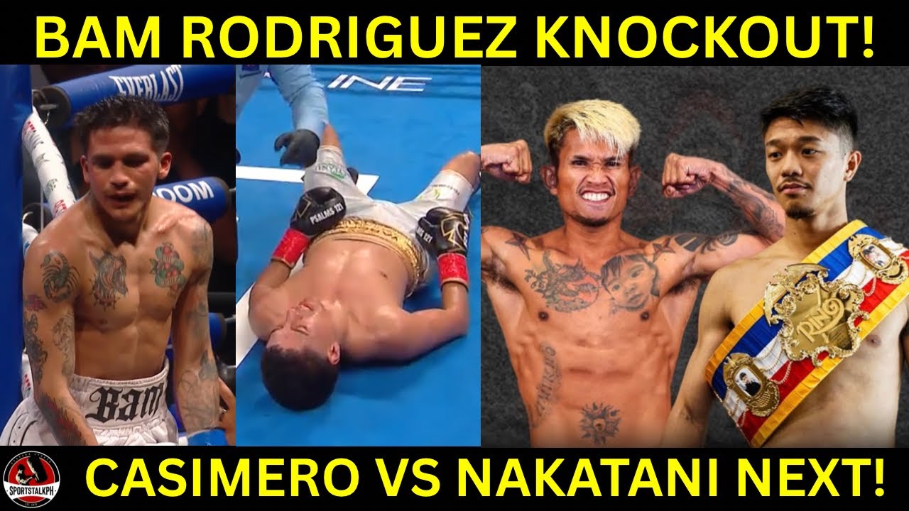 Bam Rodriguez KNOCKOUT panalo, TULOG! Inoue NEXT! | Casimero vs Nakatani SUNOD na Laban!