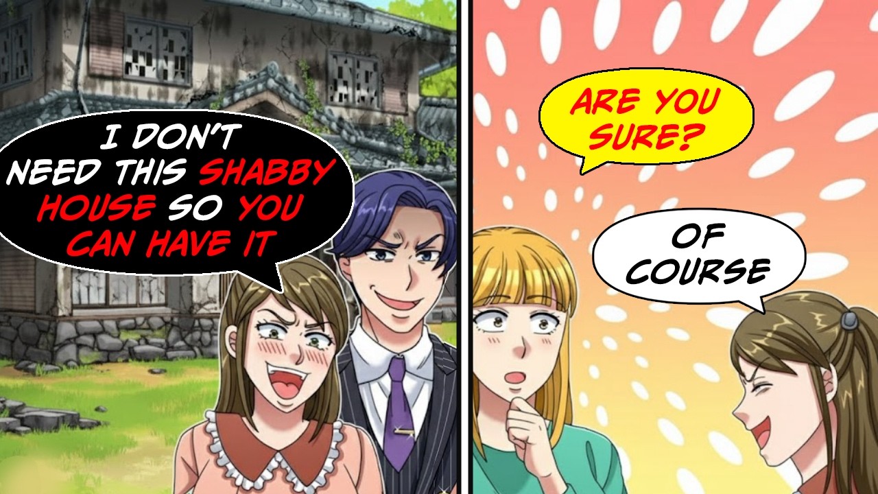 My younger sister, who was set to marry a wealthy heir, dismissed our shabby house and gave it to me