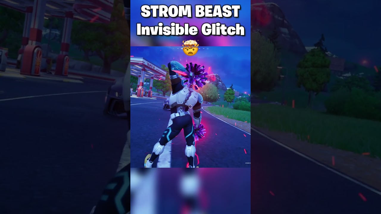 Storm Beast Invisible Glitch🤯 #shorts