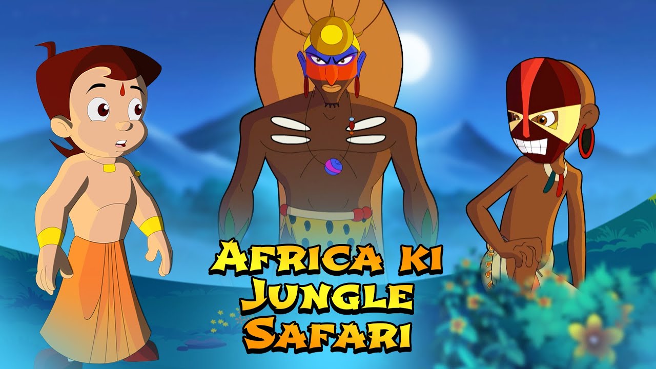 Chhota Bheem - Africa ki Jungle Safari | Fun Kids Videos | Cartoon for Kids in Hindi