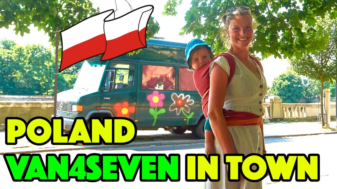 Sightseeing with 5 kids? Or go for the illegal dive? | VanLife Europe | Poland Krakow | Summer 2019