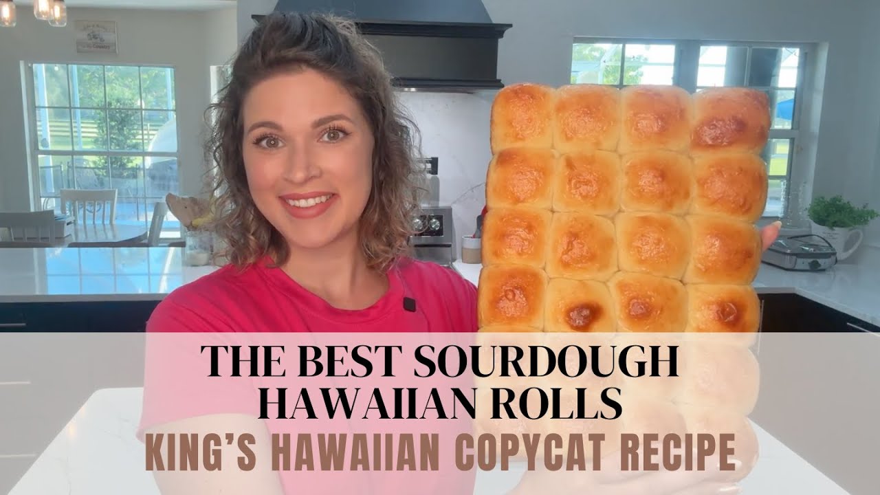 The Best Sourdough Hawaiian Rolls (King’s Hawaiian Copycat Recipe)