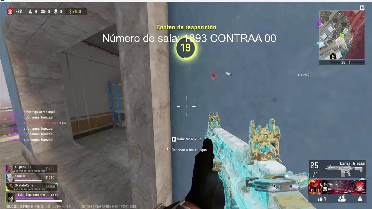 Jugando blood strike subiendo de rango PARTE 4