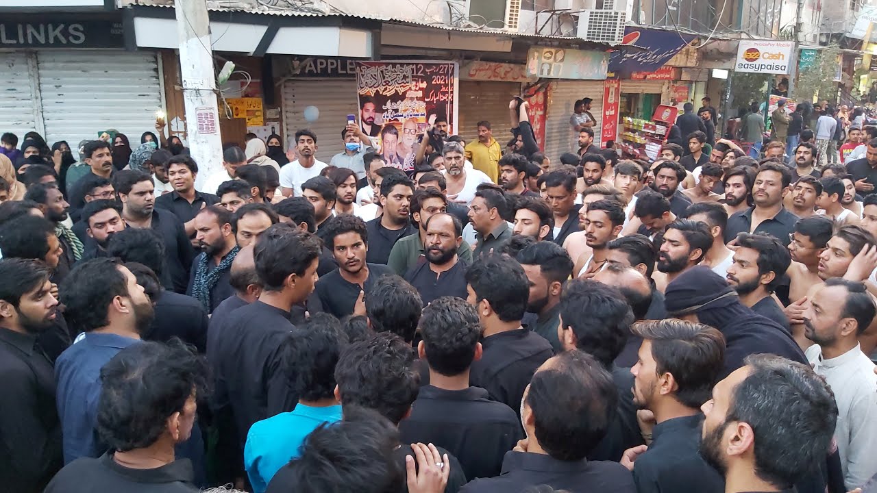 Sangat Sarkar E Joun - 25 Rajab 2021 - Shahadat Imam Musa e Kazim as - Markazi Jalous D Ground Fsd