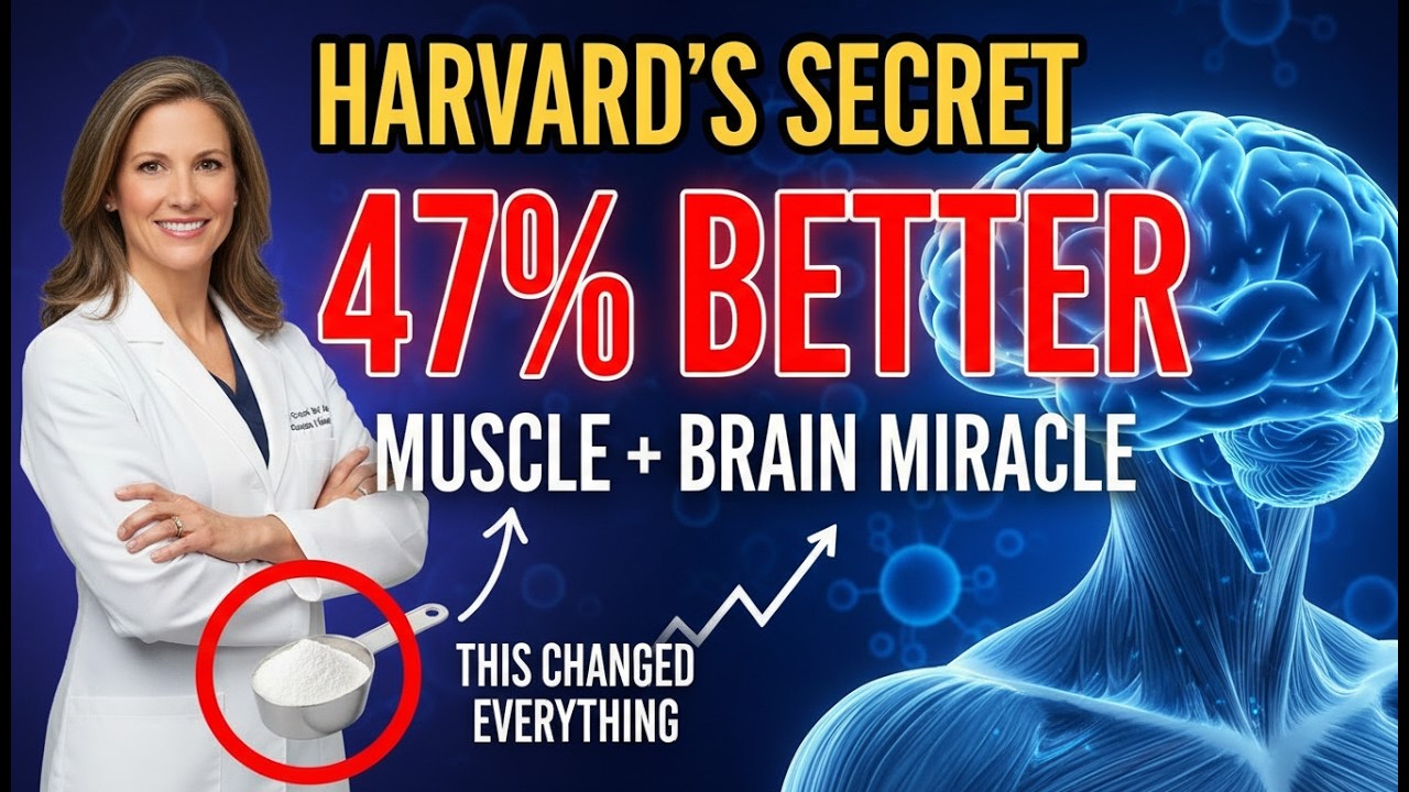 The Creatine Secret That Changed Everything | Harvard Doctor Reveals 47% Better Absorption Method
