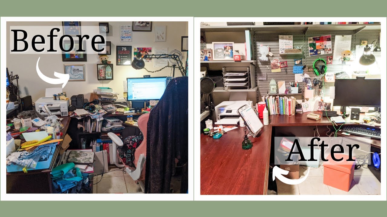 Major Home Office Makeover