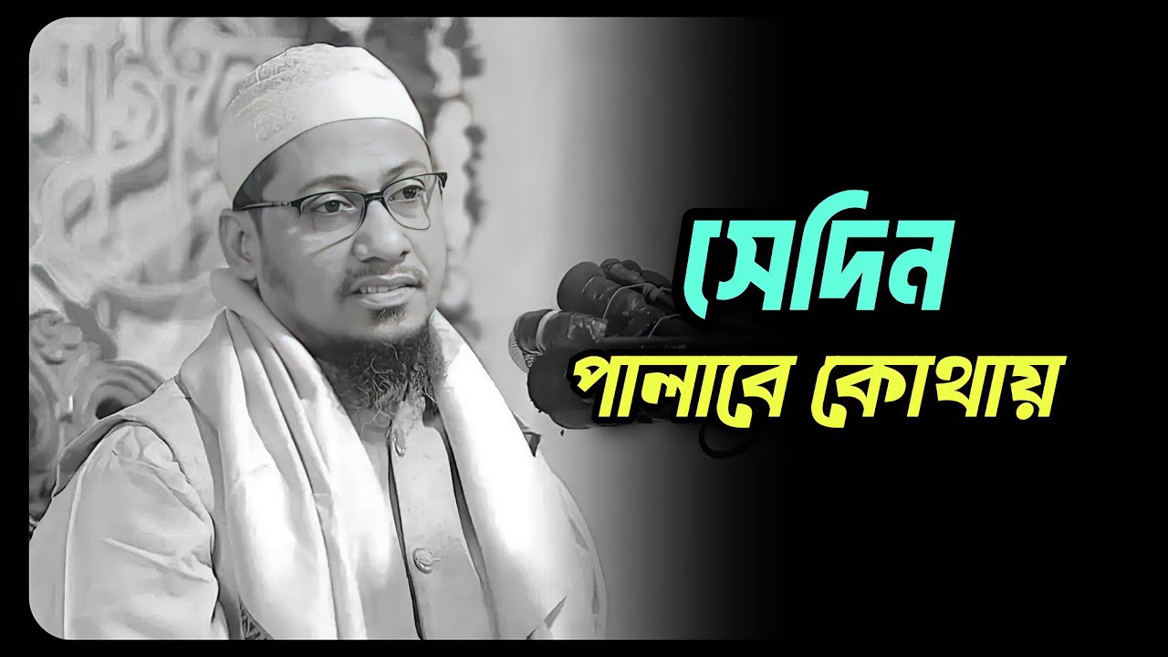 সেদিন পালাবে কোথায় 😭 #আনিছুর_রহমান_আশরাফি #anisur_rahman_ashrafi #islamic_lecture #banglawaz