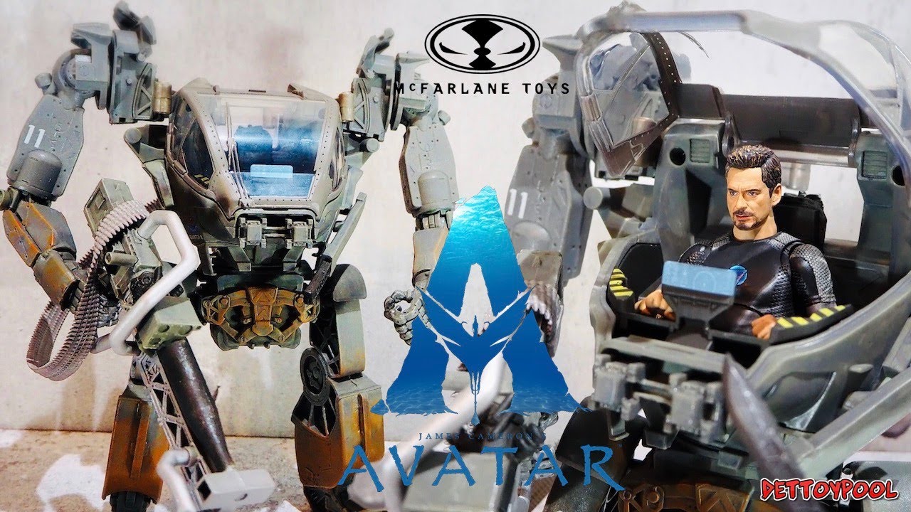 【AVATAR】ビッグスケールのAMPスーツに搭乗できるフィギュアはだれだ！？ アバター AMPスーツを開封レビュー！！【McFarlane Toys】