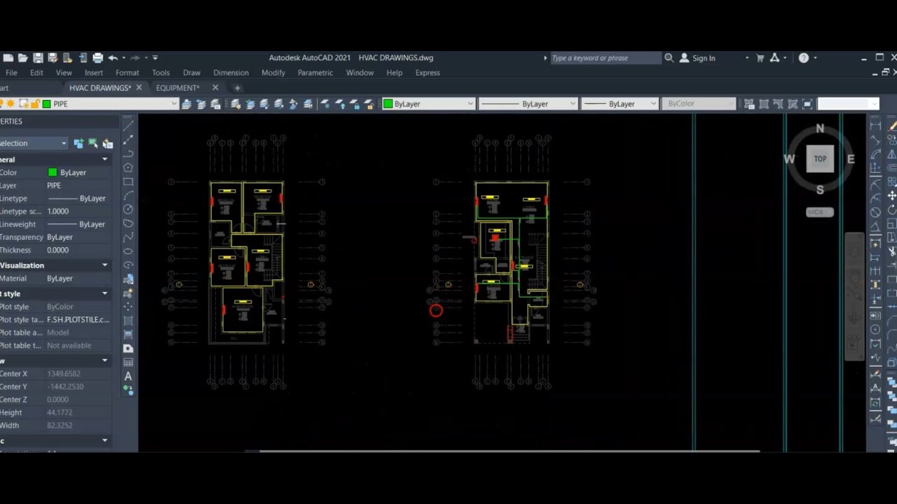 Design VRF/VRV System For A Private Villa - تصميم نظام تكييف لفيلا كامل
