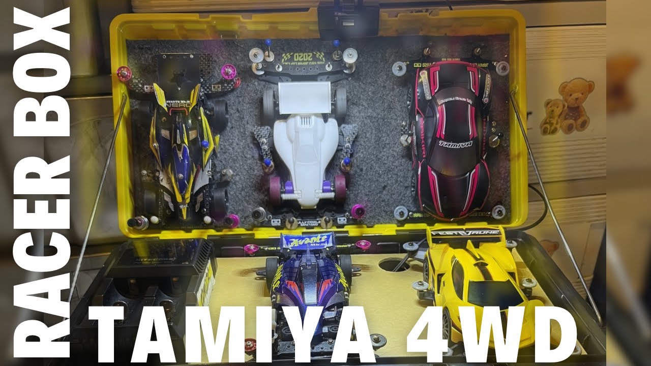 REVIEW RACERBOX TAMIYA FNTOYS - PITBOX TAMIYA