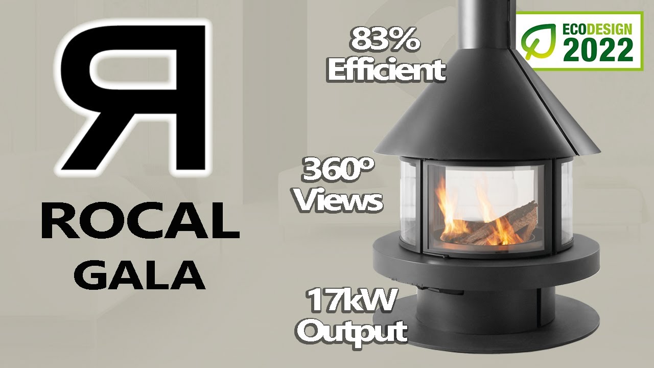 Rocal Gala Central Wood Stove - Updated for 2022!