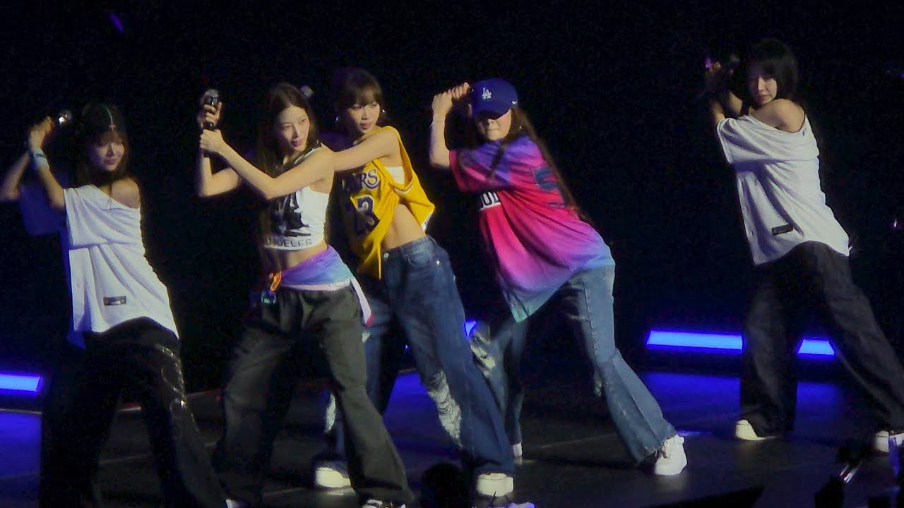 250912 LE SSERAFIM 르세라핌 EASY CRAZY HOT TOUR 2025 in Inglewood LA Kia Fourm Full Concert Fancam 