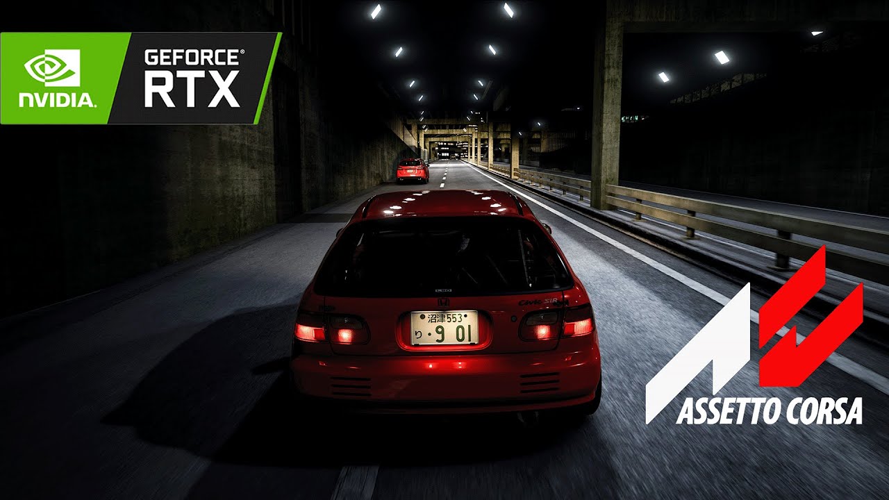 【Assetto Corsa/アセットコルサ】Honda Civic | 首都高 | ゲームプレイ
