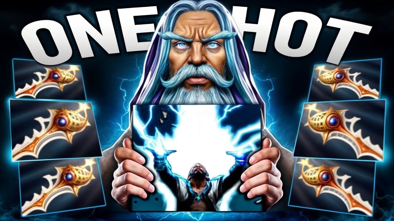+300% к магическому урону Zeus AFK One Shot Ulti с базы 🔥🔥🔥61 убийство | Геймплей Dota 2