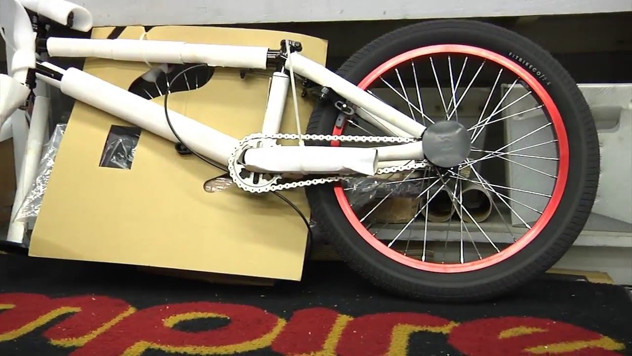 How to Build a Complete BMX Bike out of the Box
