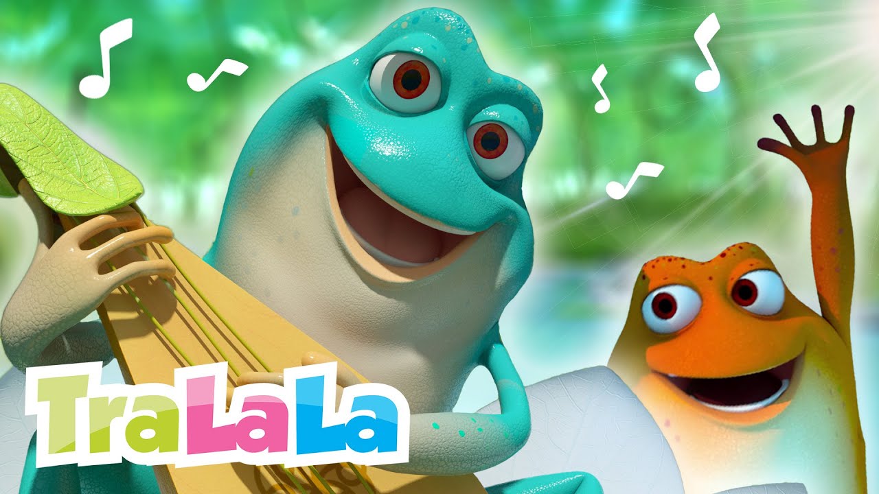 Oac-Oac Diri Diri Dam 🐸 C&acirc;ntece cu Broscuțe - TraLaLa C&acirc;ntece Copii de Grădiniță