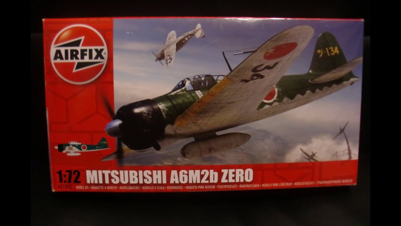 Airfix 1:72 Mitsubishi A6M2b Zero (Part 2)