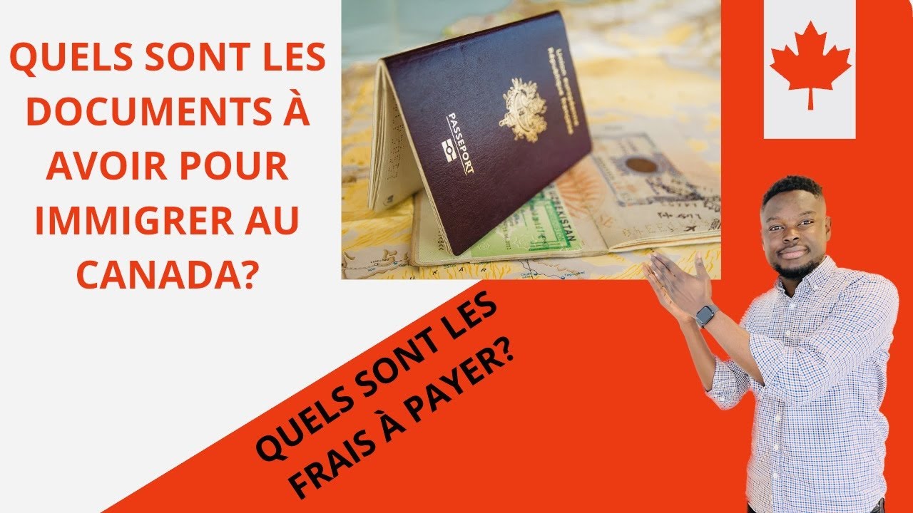 LES DOCUMENTS À FOURNIR POUR OBTENIR UN VISA POUR LE CANADA🇨🇦 ET LES FRAIS À PAYER