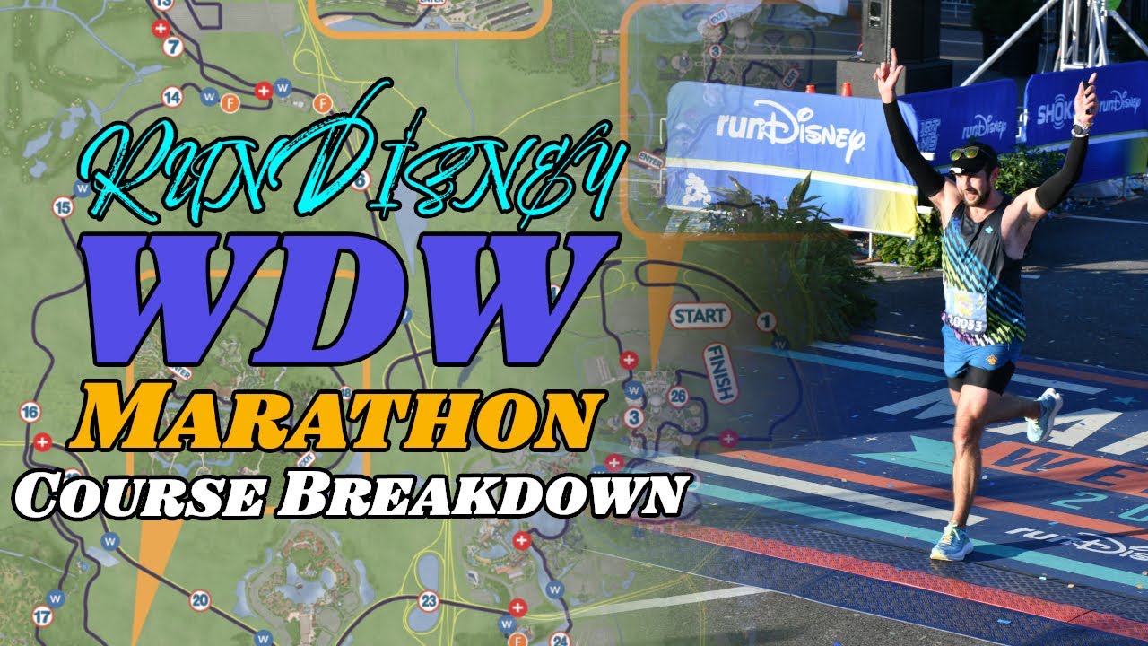 Описание трассы марафона RunDisney Walt Disney World 2026