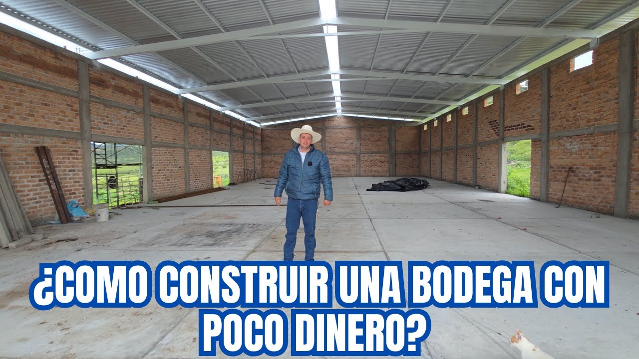 ¿Cómo CONSTRUIR una BODEGA con POCO DINERO? | SI SE PUEDE |  RancheandoAndo