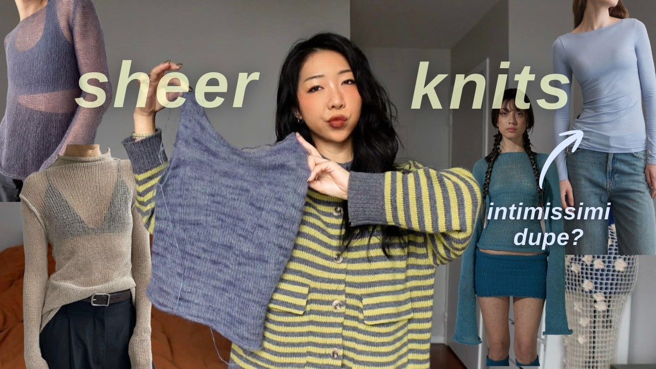 i tried knitting the viral intimissimi top...