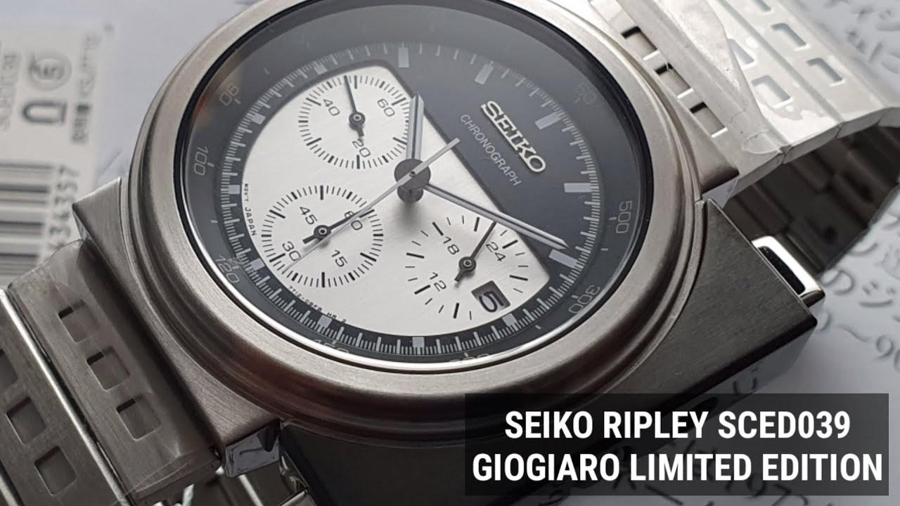 Seiko ripley SCED043 seiko panda