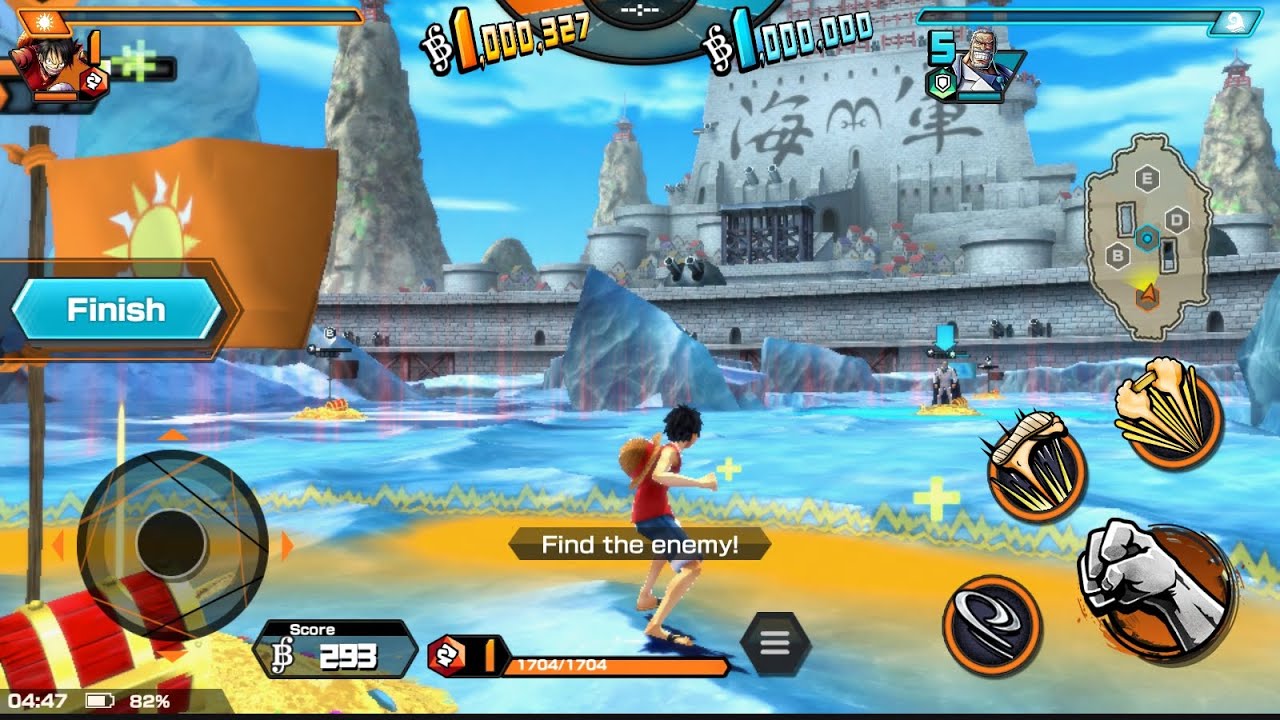 تجربة لعبة  ONE PIECE: Bounty Rush  للاندرويد 