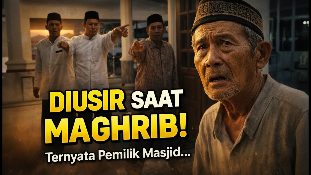Gelandangan Ini Diusir Saat Buka Puasa… Tak Ada yang Tahu Dia Pemilik Tanah Masjid Itu!