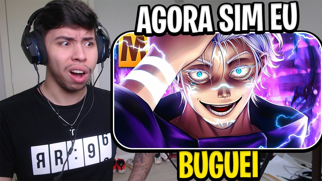 Tipo Satoru Gojo 😈 (Jujutsu Kaisen) RECEPTACULO DO XAM&Atilde;: SUKUNA MODE | Prod. Sid | MHRAP | REACT