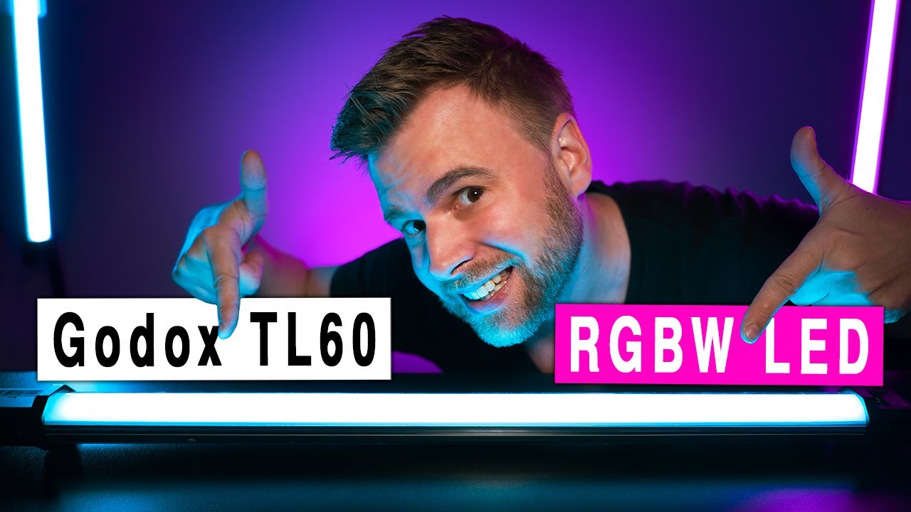 Die Godox TL60 RGBW LED Stableuchte
