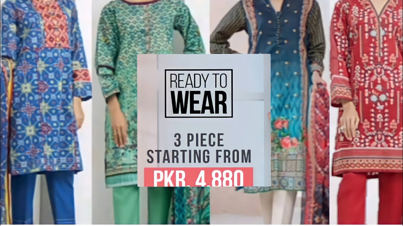 BONANZA SATRANGI New Ready to Wear Summer'22 Collection