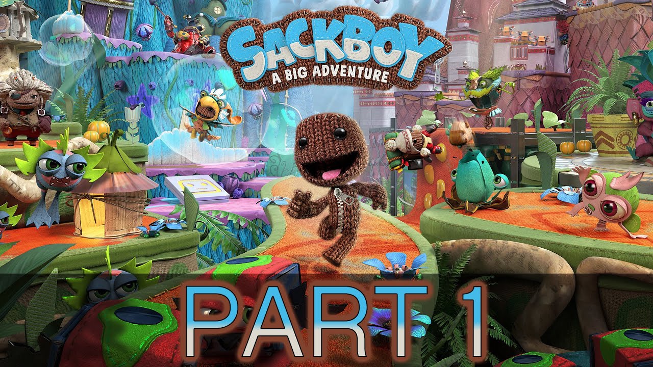 Sackboy: A Big Adventure (PS5) - Gameplay Walkthrough - Part 1 - 