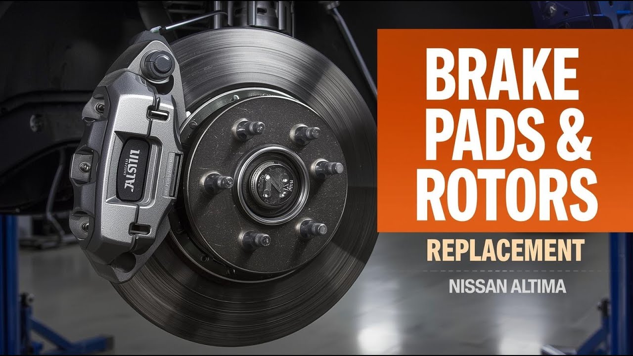 Brake Pads & Rotors Replacement | Nissan Altima (Step-by-Step DIY Guide)