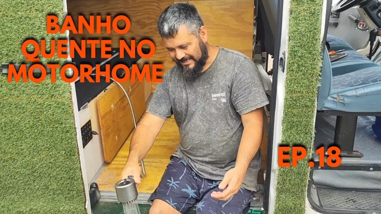 Água quente no motorhome sem gás? Será que é possível?