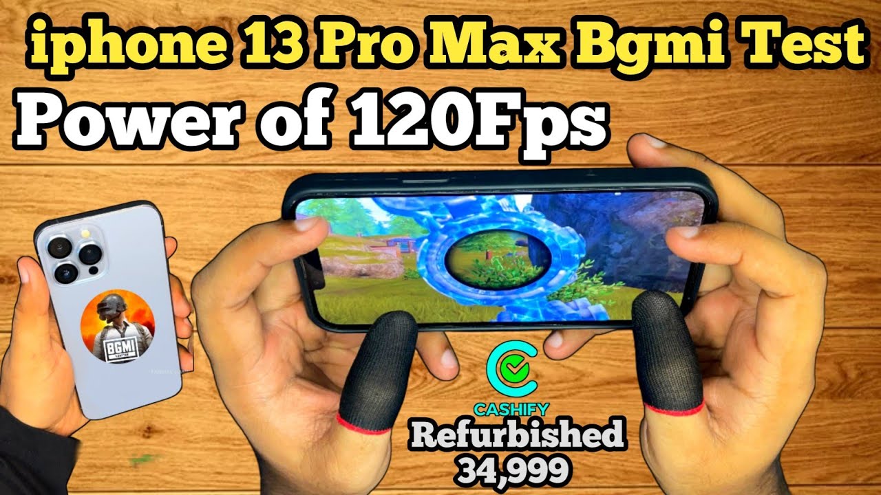 iphone 13 pro Max Bgmi Test in 2026😱 Cashify price 34,999