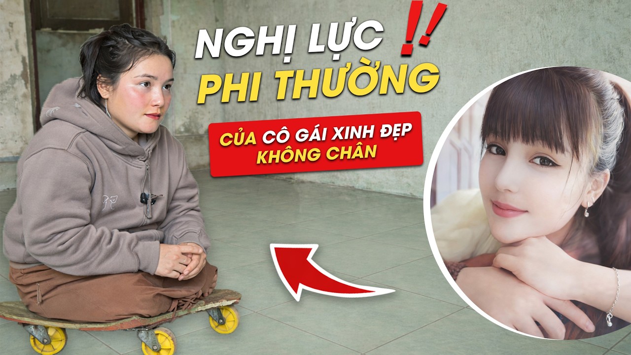 Xót xa CÔ GÁI KHÔNG CHÂN xinh đẹp “b.ị” chồng lấy sạch tiền MTQ chỉ vì lý do này