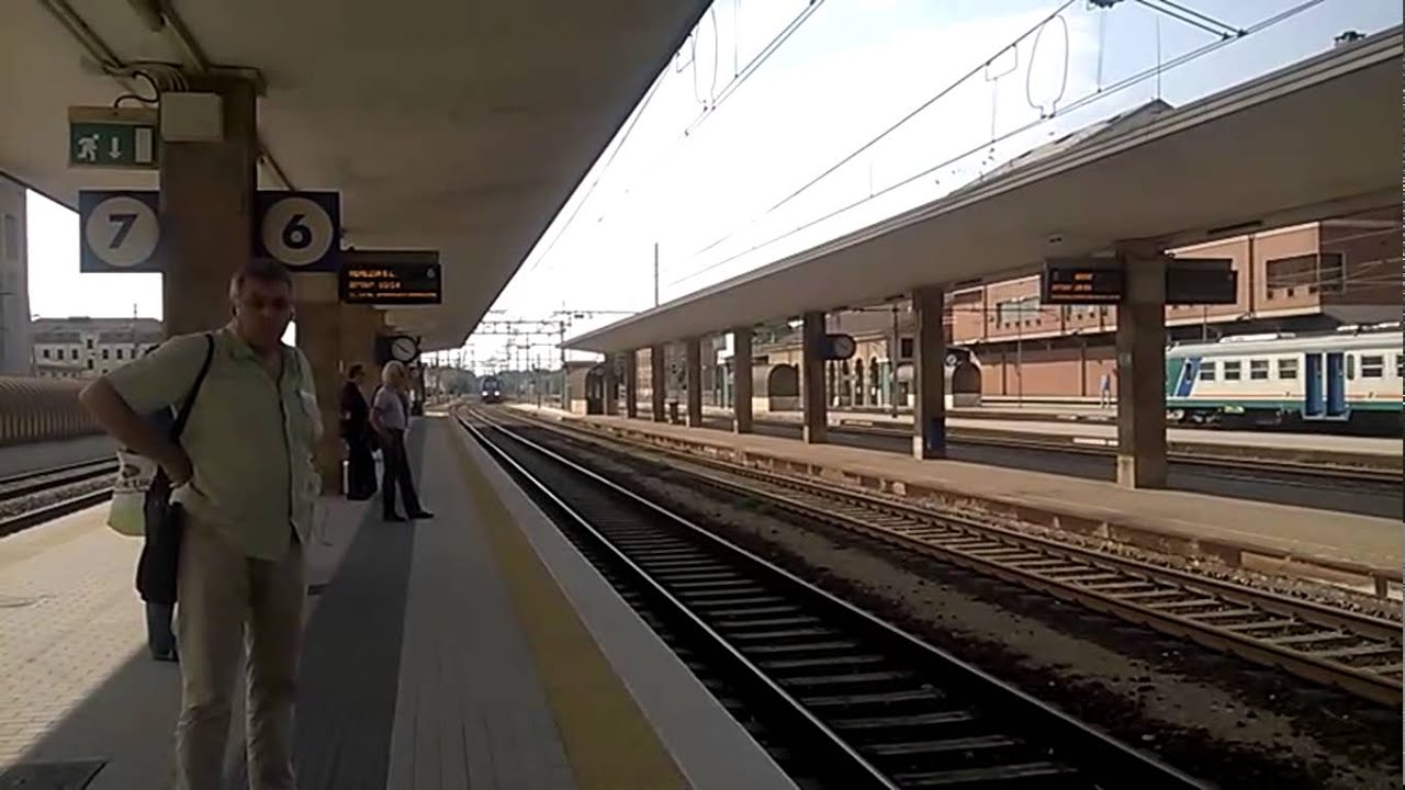 Treni alla stazione di Treviso Centrale