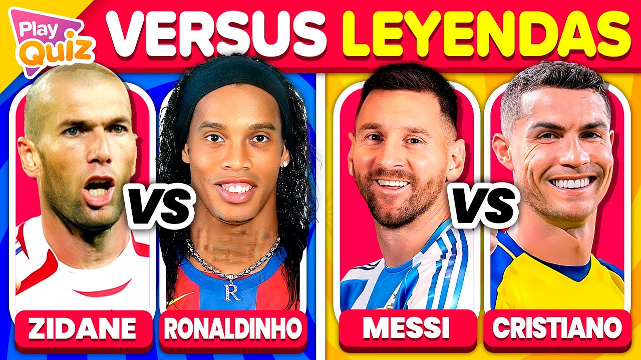 ¿Qué Leyenda del Fútbol Prefieres? ⚽️🏆🤔 - Salva 1 Jugador | Play Quiz