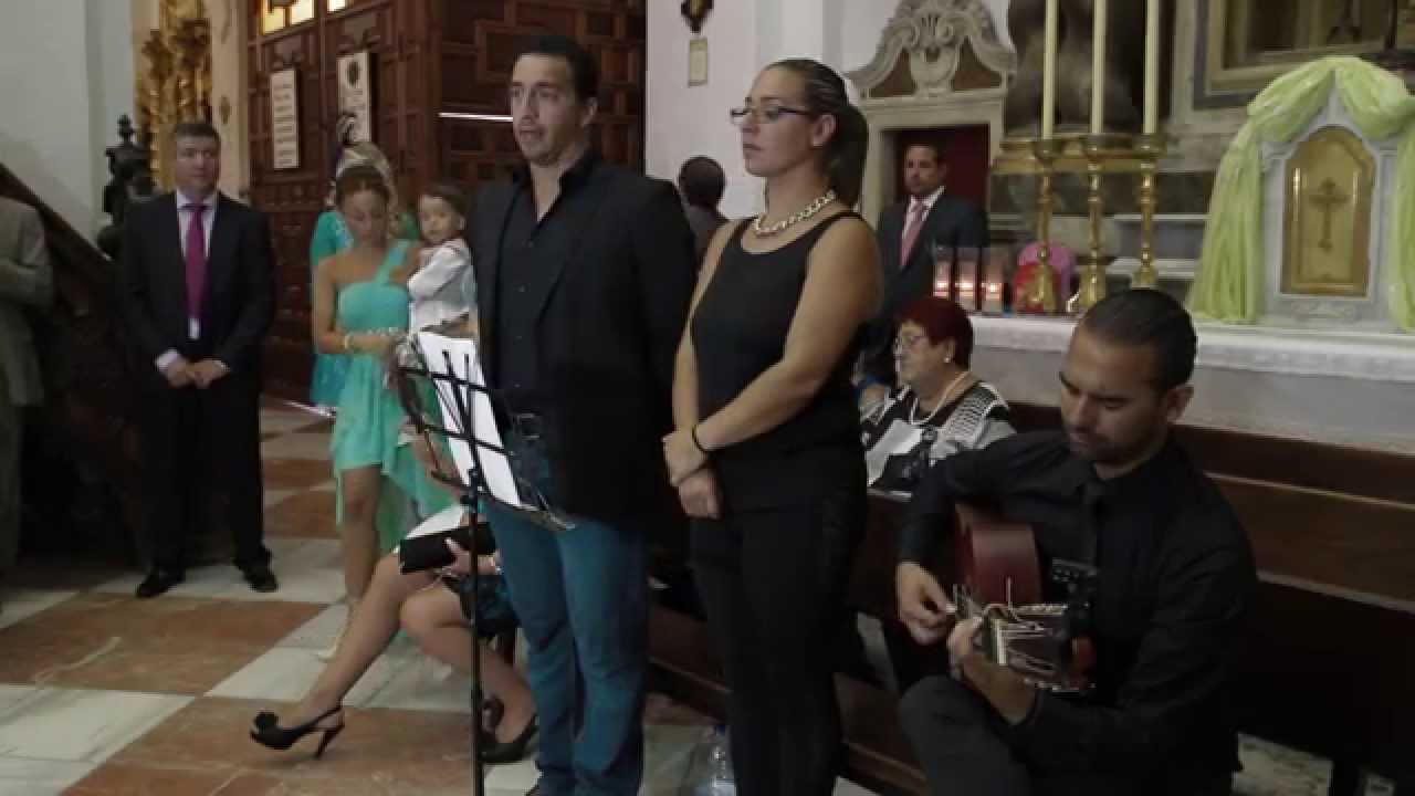 Rocío, Pitu y Perico. Boda en Cádiz. Padre nuestro  4/5