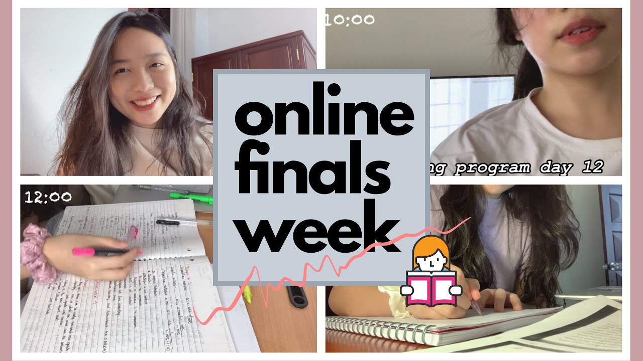 DU HỌC SINH MỸ 🇺🇸 | Online Finals Week 📚+ Study with me| BY BLING