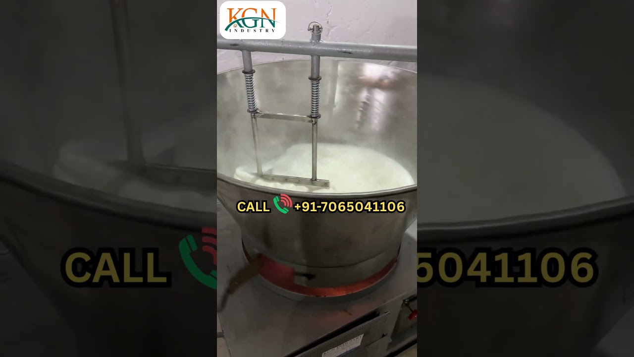 KHOYA MAKING MACHINE | MAWA MAKING MACHINE | KHOYA MAKING MACHINE  FAST WORKING #streetfood #food